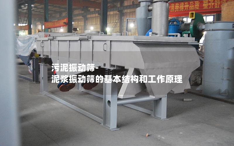 污泥振动筛-泥浆振动筛的基本结构和工作原理