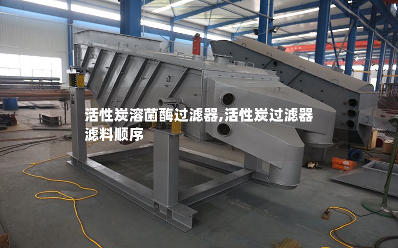 活性炭溶菌酶过滤器,活性炭过滤器滤料顺序