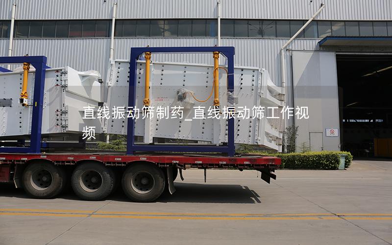 直线振动筛制药_直线振动筛工作视频