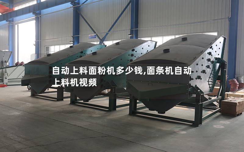 自动上料面粉机多少钱,面条机自动上料机视频