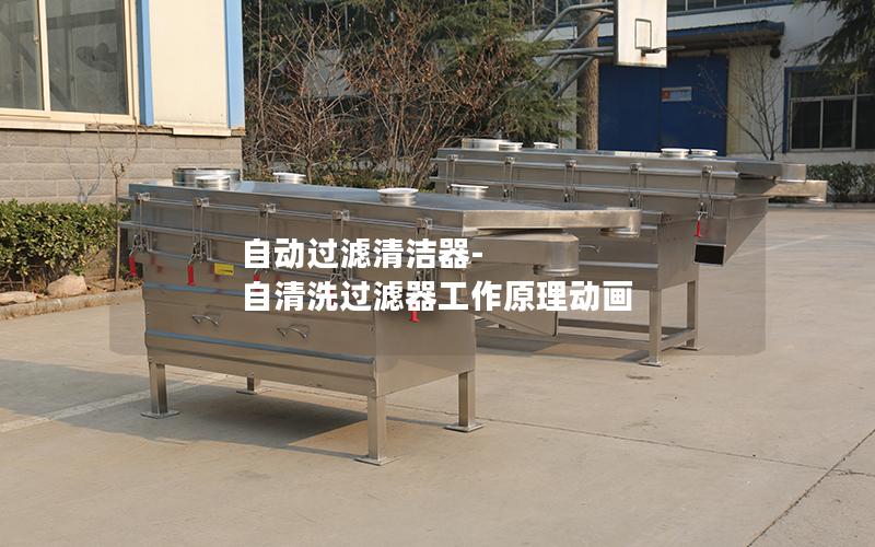 自动过滤清洁器-自清洗过滤器工作原理动画
