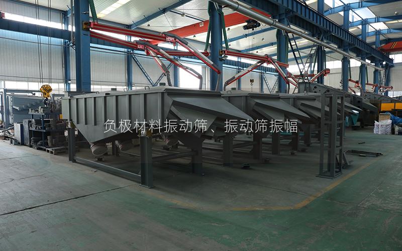 负*材料振动筛、振动筛振幅