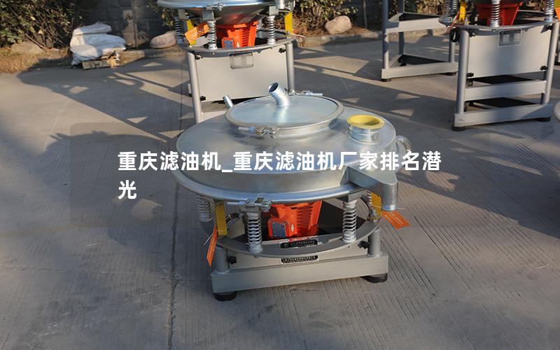 重庆滤油机_重庆滤油机厂家排名潜光