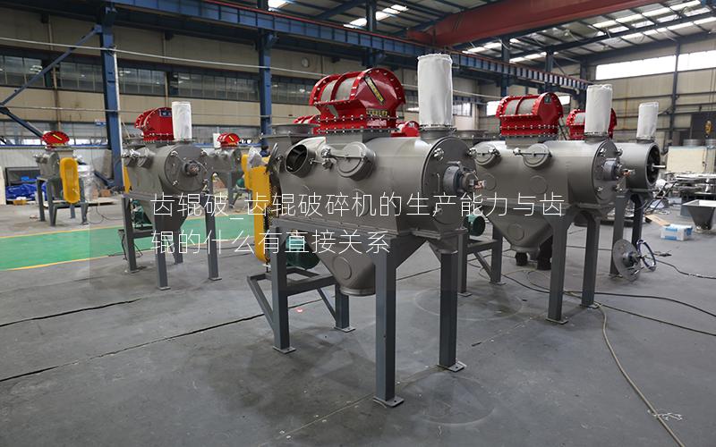 齿辊破_齿辊破碎机的生产能力与齿辊的什么有直接关系