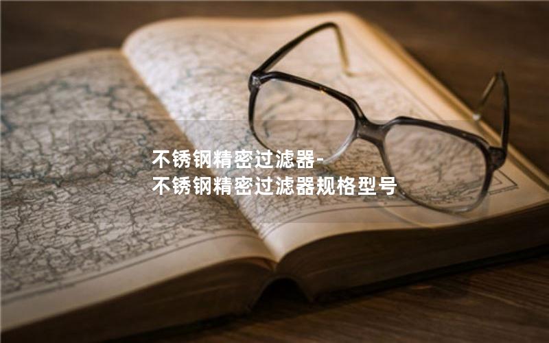 不锈钢精密过滤器-不锈钢精密过滤器规格型号