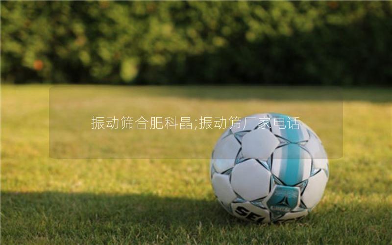 振动筛合肥科晶;振动筛厂家电话