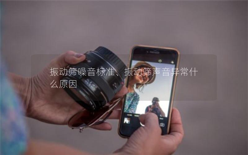 振动筛噪音标准、振动筛声音异常什么原因