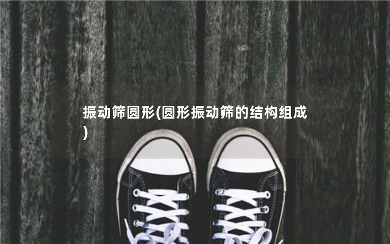 振动筛圆形(圆形振动筛的结构组成)