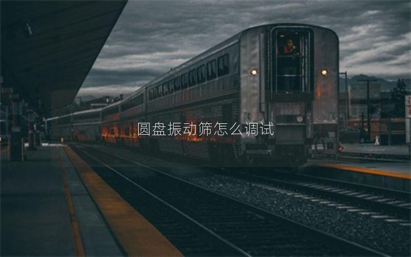 圆盘振动筛怎么调试