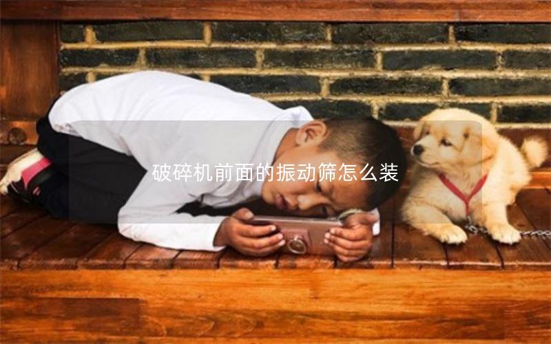 破碎机前面的振动筛怎么装