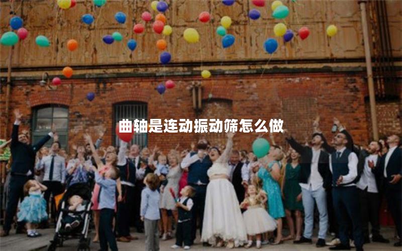 曲轴是连动振动筛怎么做