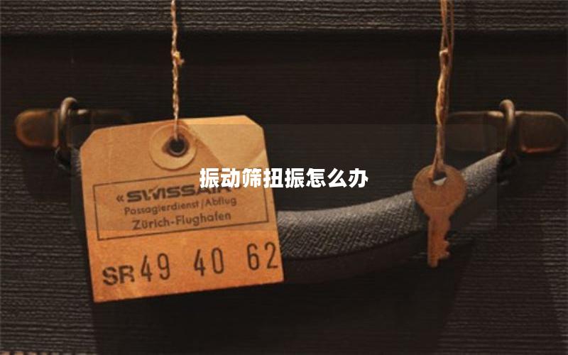 振动筛扭振怎么办