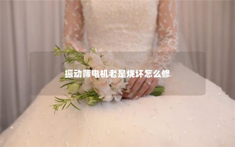 振动筛电机老是烧坏怎么修