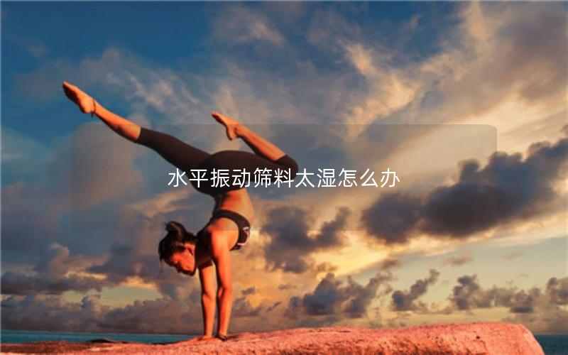 水平振动筛料太湿怎么办