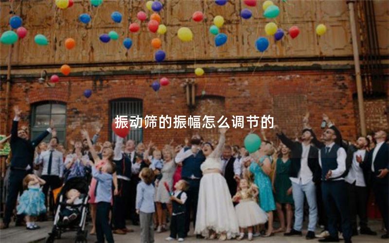 振动筛的振幅怎么调节的