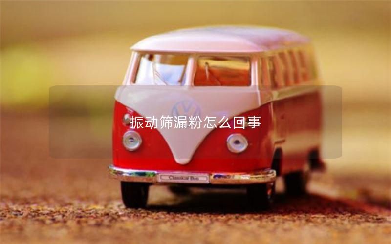 振动筛漏粉怎么回事