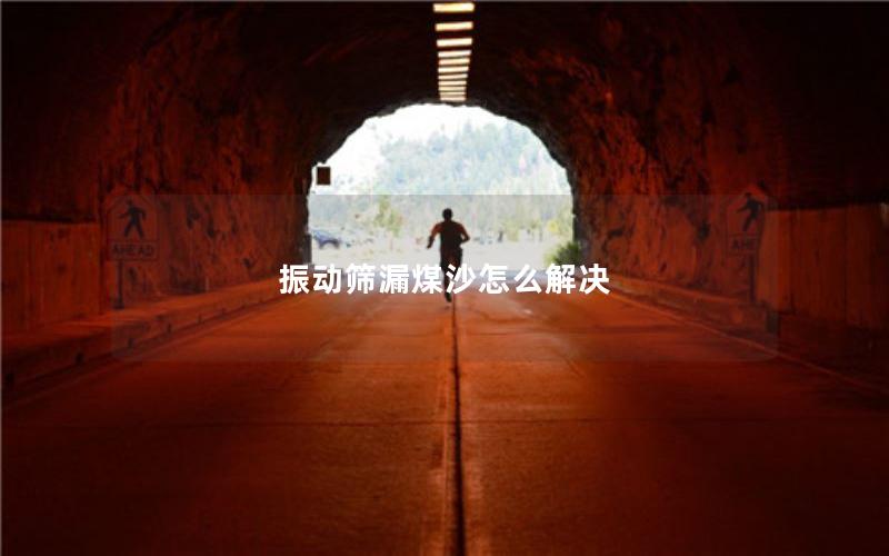 振动筛漏煤沙怎么解决