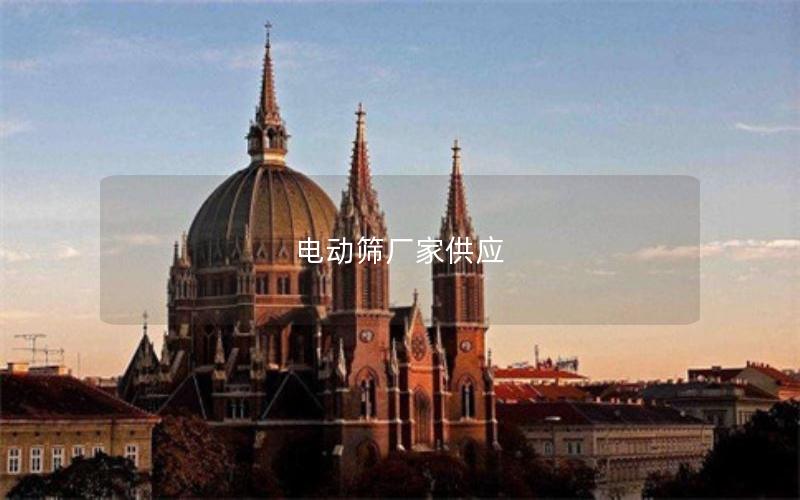 电动筛厂家供应