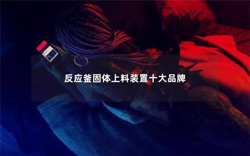 反应釜固体上料装置十大品牌 反应釜固体上料装置十大品牌