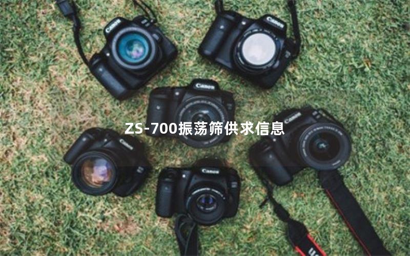 ZS-700振荡筛供求信息 ZS-700振荡筛供求信息