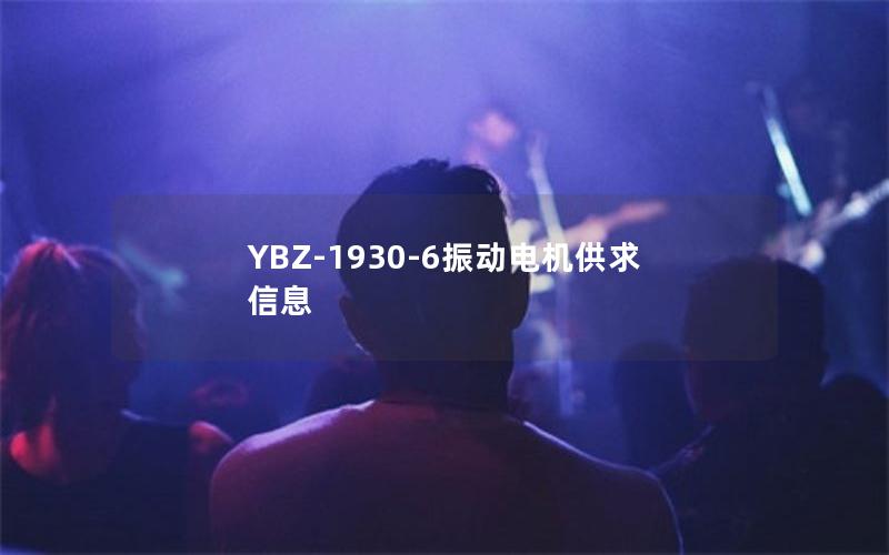 YBZ-1930-6振动电机供求信息 YBZ-1930-6振动电机供求信息