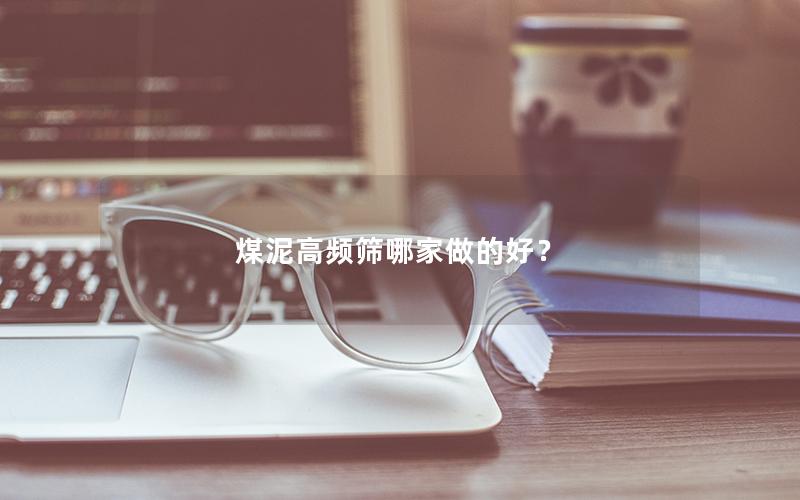 煤泥高频筛哪家做的好？