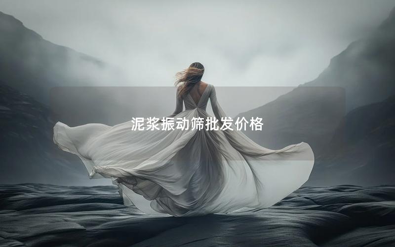 泥浆振动筛批发价格