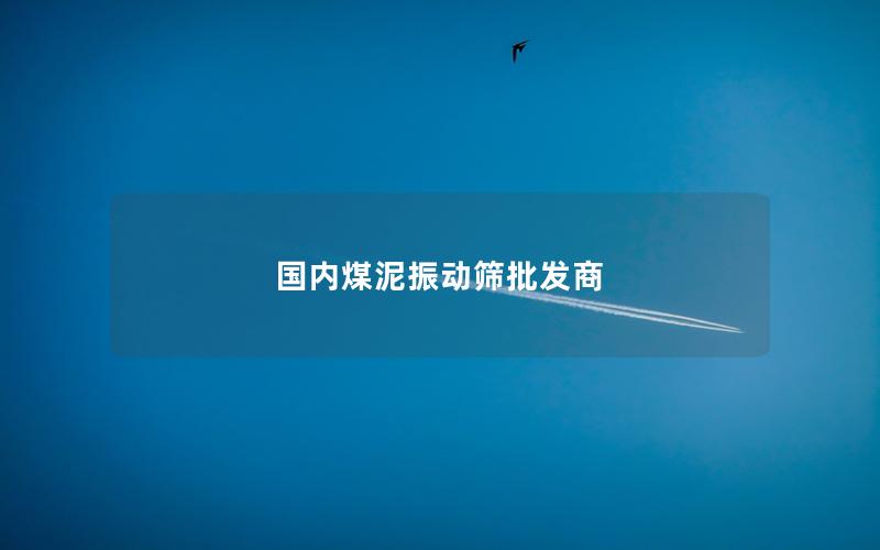 国内煤泥振动筛批发商 国内煤泥振动筛批发商