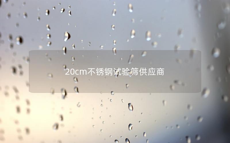 20cm不锈钢试验筛供应商 20cm不锈钢试验筛供应商