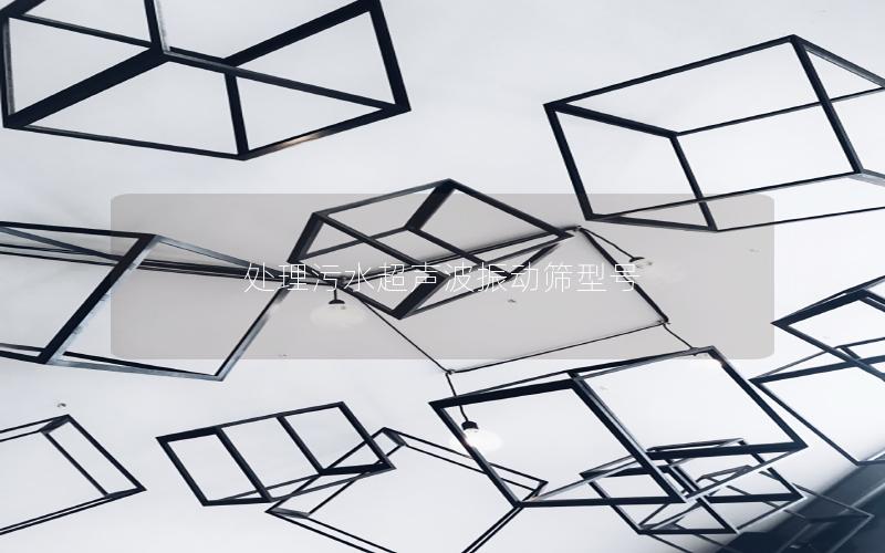 处理污水超声波振动筛型号 处理污水超声波振动筛型号