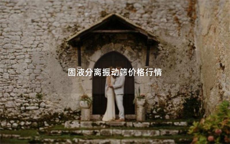 固液分离振动筛价格行情 固液分离振动筛价格行情