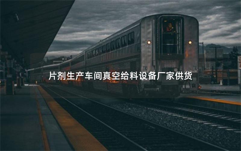 片剂生产车间真空给料设备厂家供货