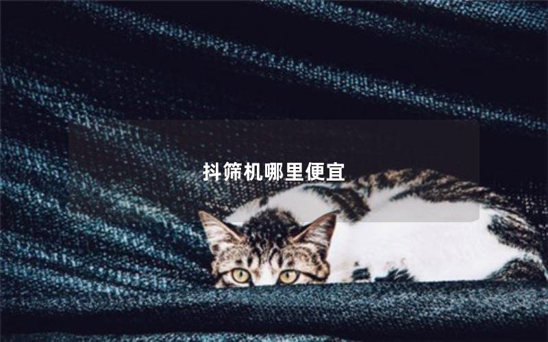 抖筛机哪里便宜