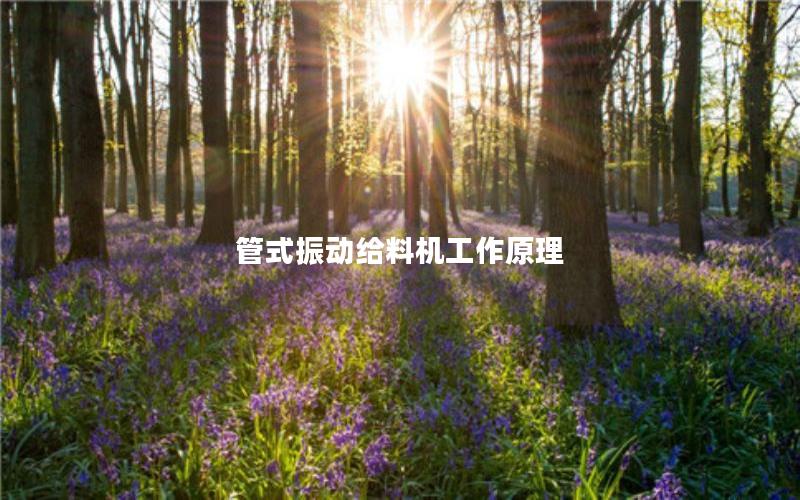 管式振动给料机工作原理