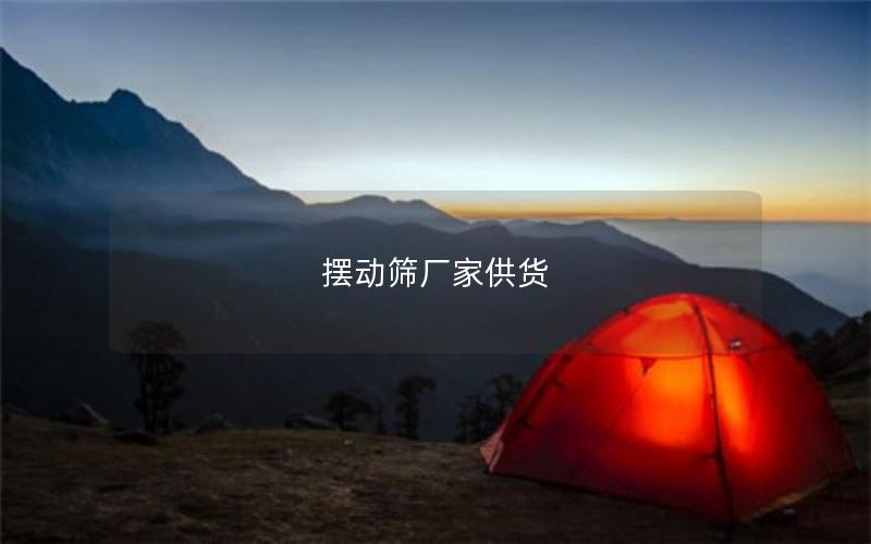 摆动筛厂家供货