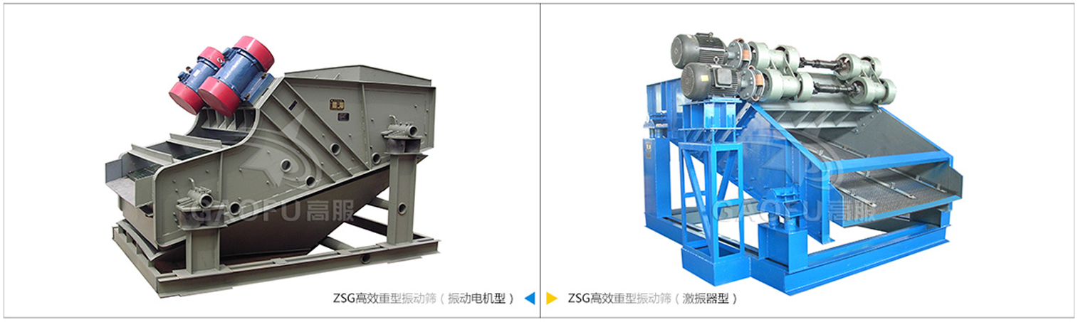重型直线振动筛工作原理
