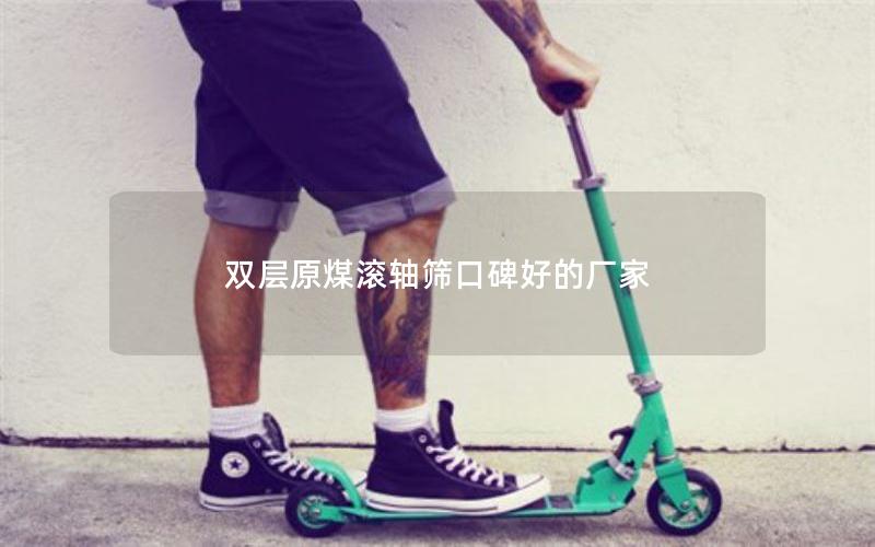 双层原煤滚轴筛口碑好的厂家