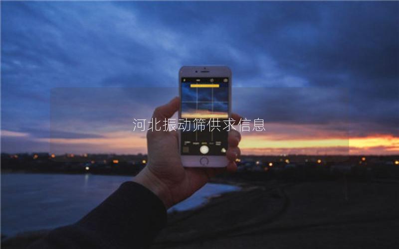 河北振动筛供求信息 河北振动筛供求信息