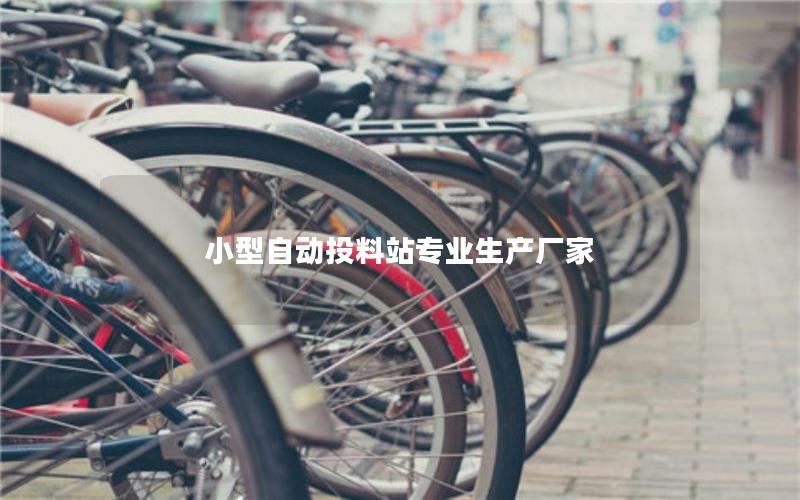 小型自动投料站专业生产厂家