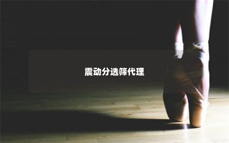 震动分选筛代理