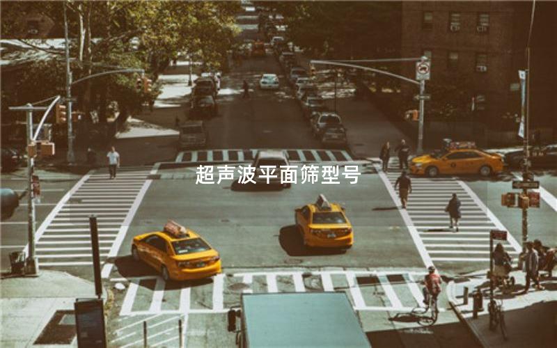 超声波平面筛型号