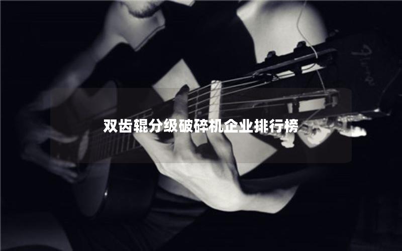 双齿辊分级破碎机企业排行榜