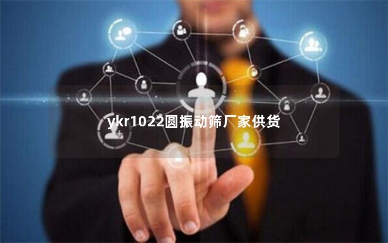 ykr1022圆振动筛厂家供货