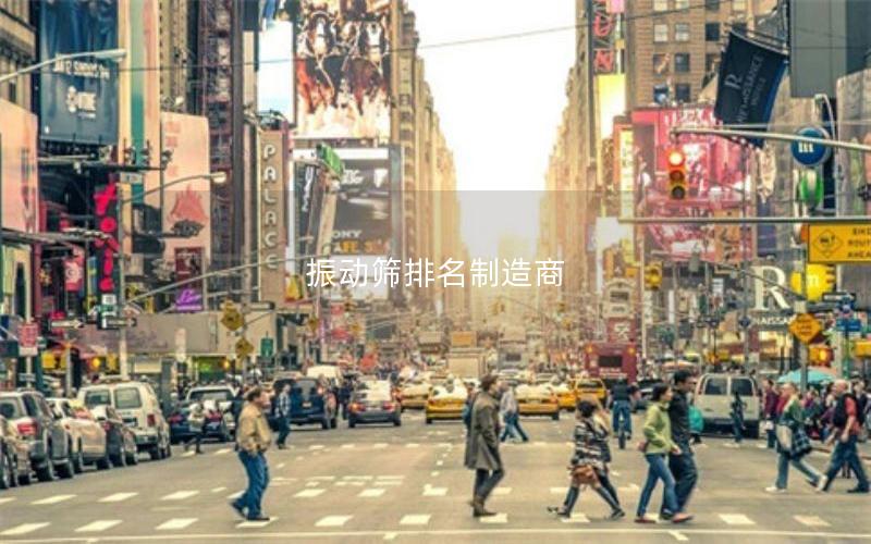 振动筛排名制造商