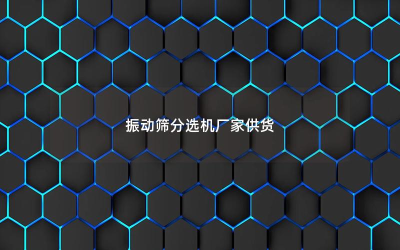 振动筛分选机厂家供货