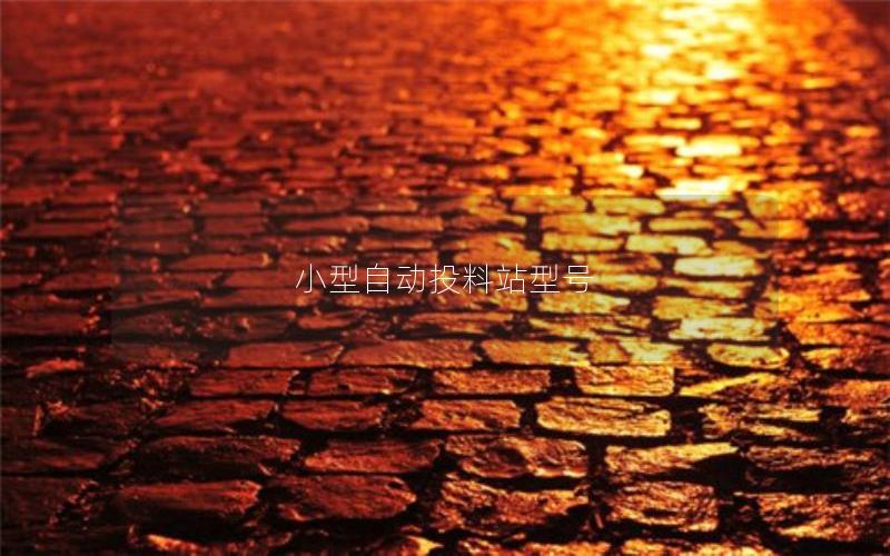 小型自动投料站型号