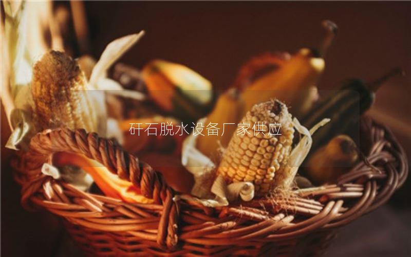 矸石脱水设备厂家供应 矸石脱水设备厂家供应